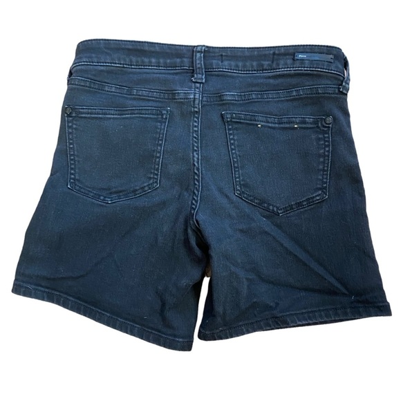 Anthropologie Pilcro & The Letterpress Black Denim Shorts 6” Inseam Women’s 26 - Picture 4 of 13